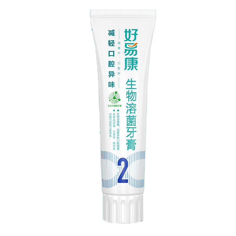 好易康 牙膏2号减轻口腔异味120g*1支
