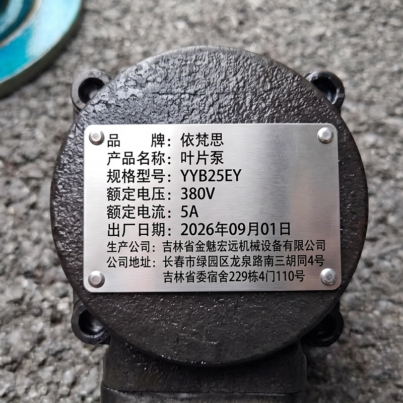 依梵思 叶片泵 YYB25EY 个高清大图