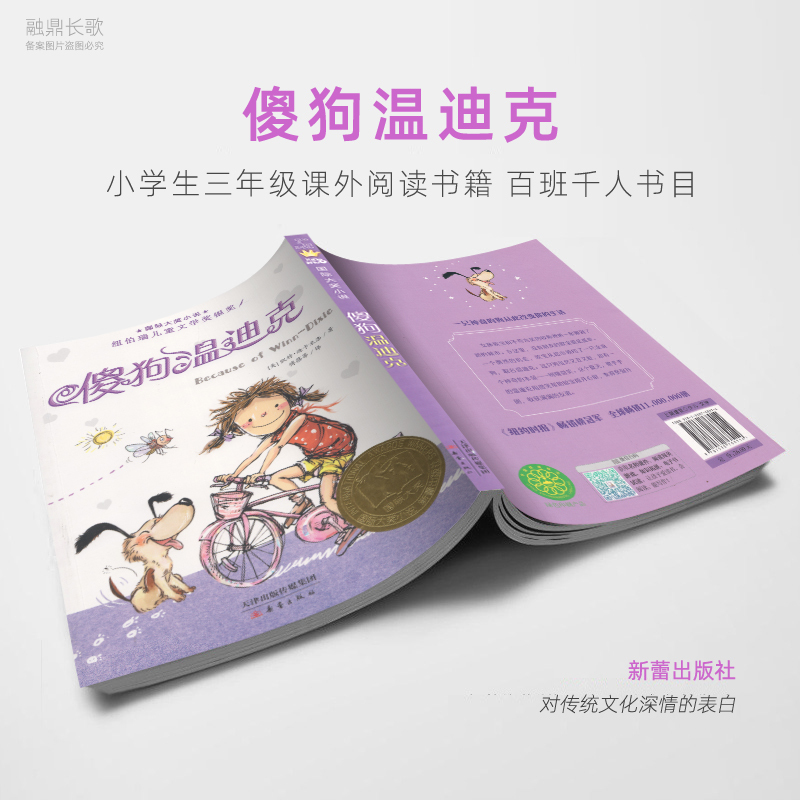 马兰的孩子 [正版]傻狗温迪克三年级 祖庆说百班千人暑假读物 傻狗温迪克书 小学生课外书阅读书籍 新蕾出版社KQ36