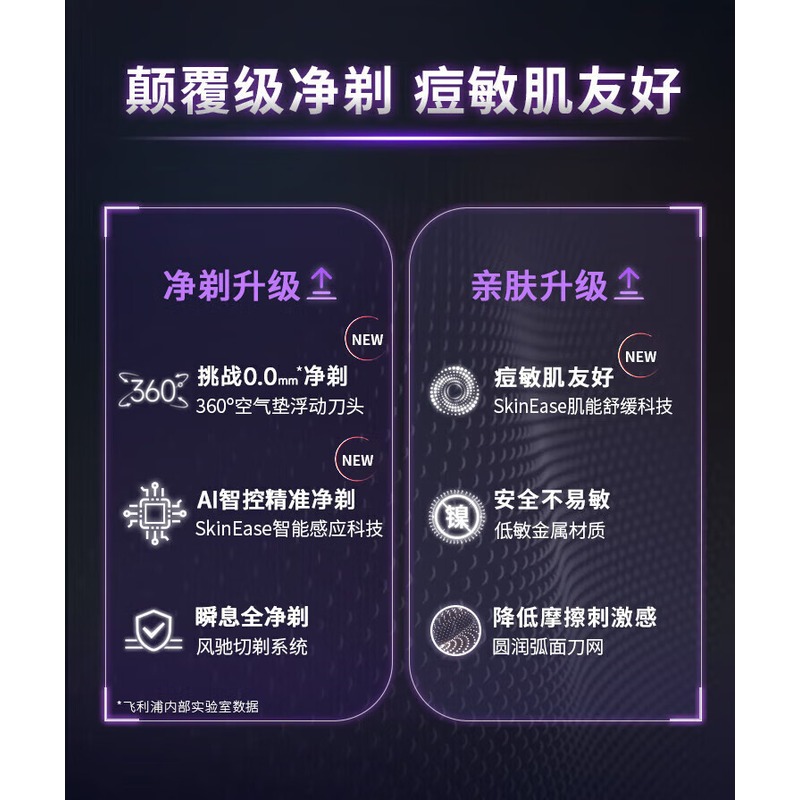 飞利浦(PHILIPS)电动剃须刀 X5102/10_高清大图