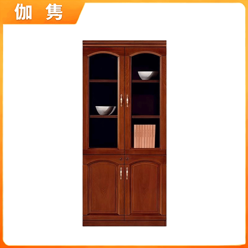 伽隽 办公文件柜 80*40*200cm 组高清大图