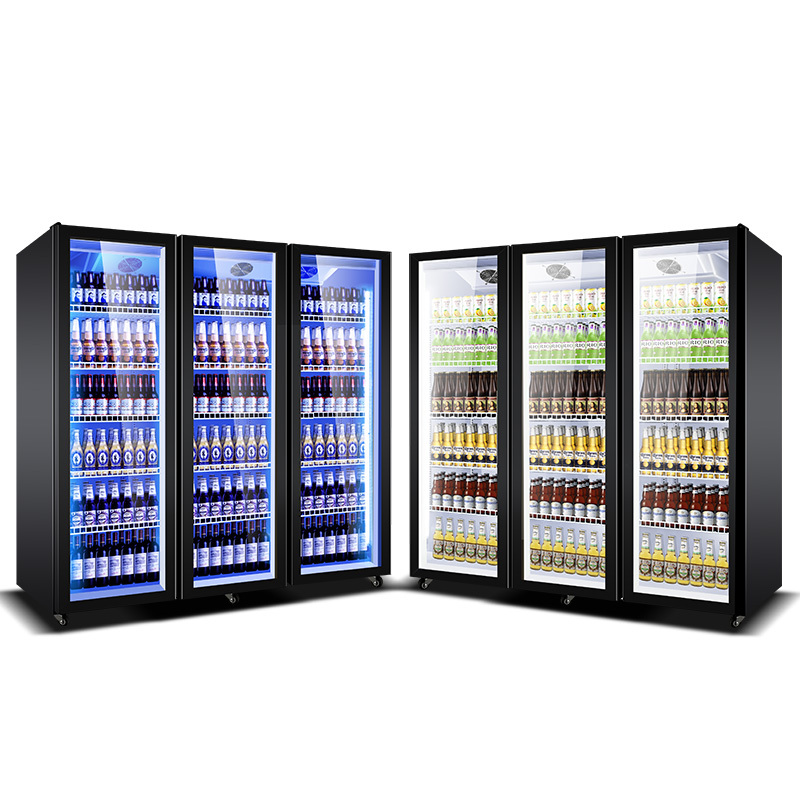 飞天鼠(ftianshu) 三开门展示柜冷藏柜保鲜立式冰柜商用冰箱饮料展示