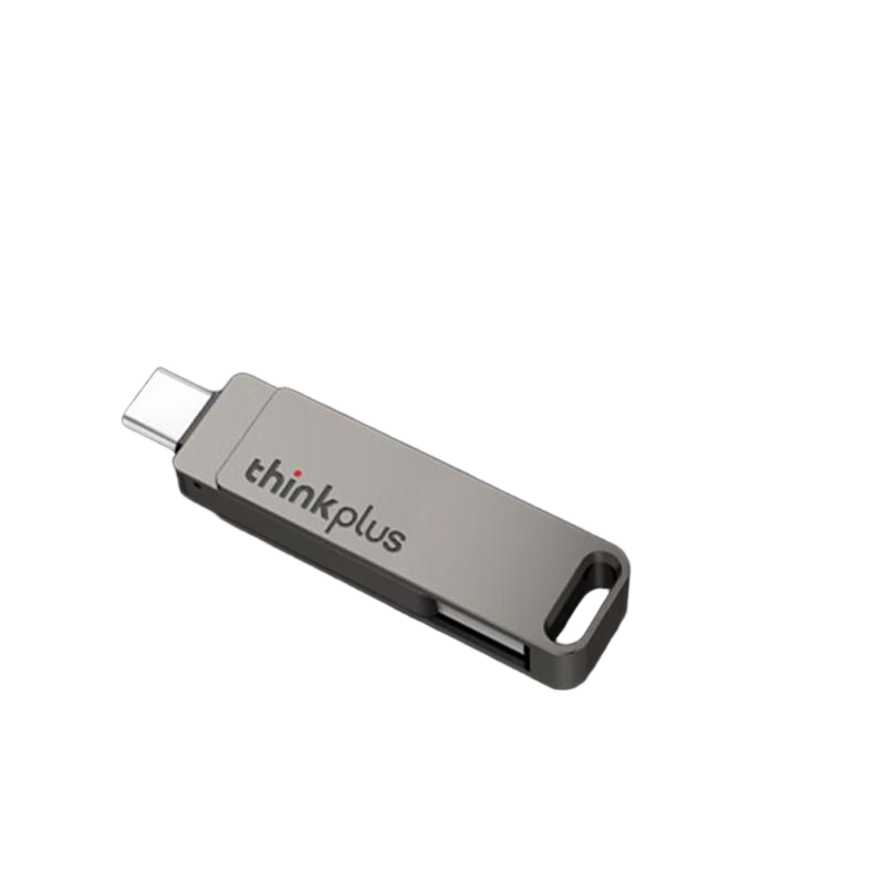 ThinkPlus联想 USB3.2固态U盘 灰色 MU110Pro-512G 个高清大图