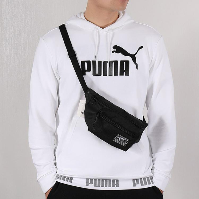 彪马（PUMA）Academy Waist Bag 男女骑行斜挎包腰包07585501