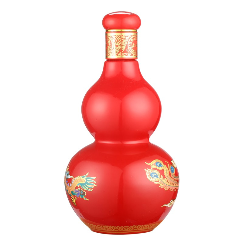 金六福六福呈祥50度500ml盒装白酒 高度白酒