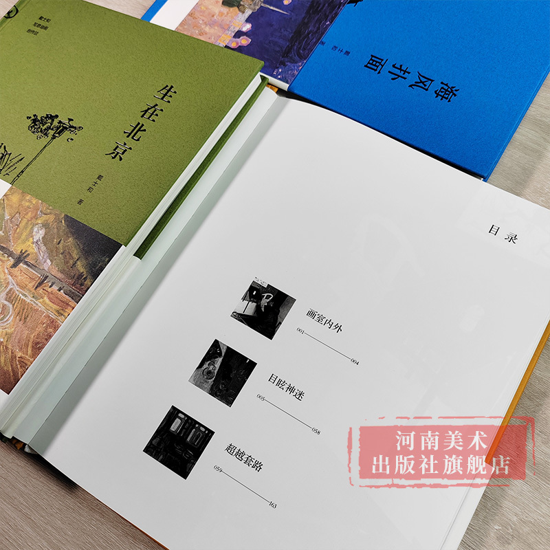 海风扑面 [正版]画室窗下 戴士和写意油画创作谈色彩范本速写草图国画随笔艺术感悟散文日记油画绘画册美术书教程高等院校美术