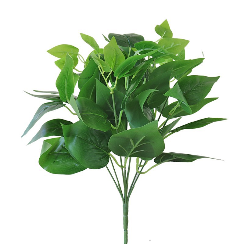 仿真植物盆栽 装饰摆件 高度30cm,张开20cm 100盆起发