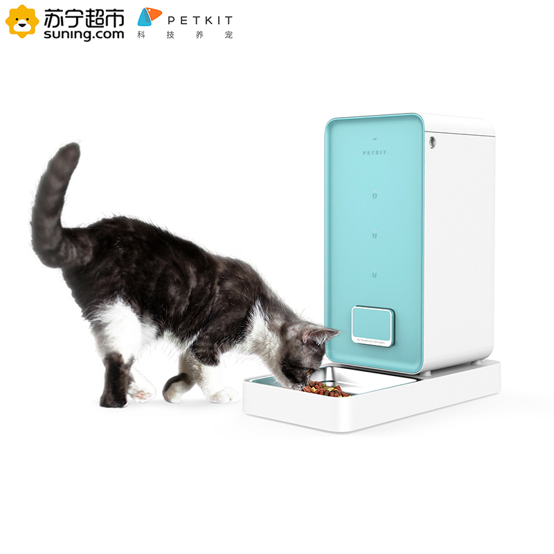 小佩智能喂食器(白色)不锈钢