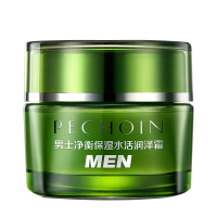 PECHOIN百雀羚男士面霜 男士净衡保湿水活润泽霜50g 日霜 保湿补水 各种肤质适用 旗舰店