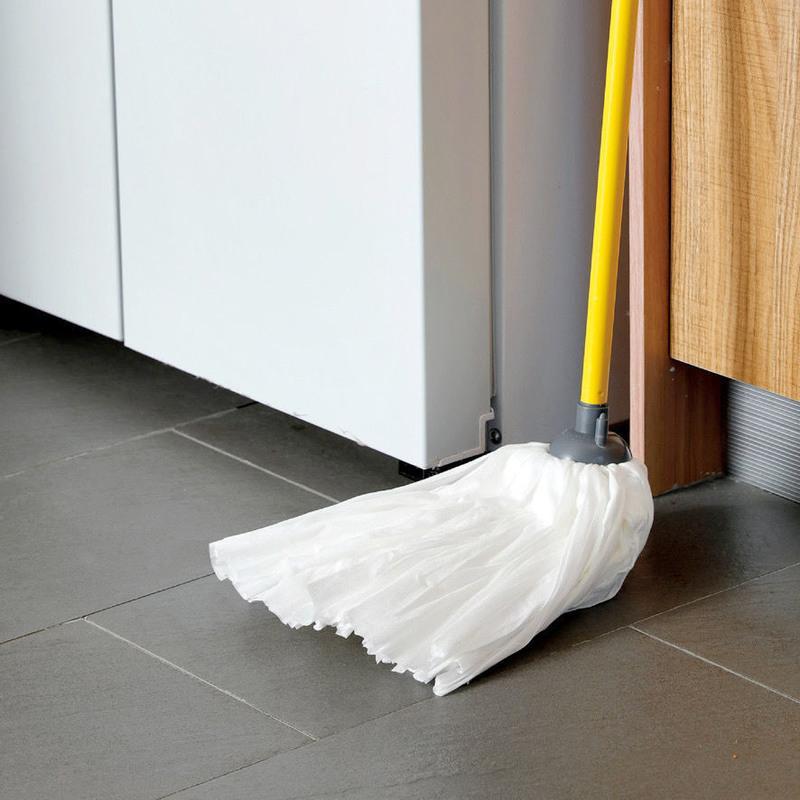 金锚家用拖把老式传统墩布无纺布拖布无水印强吸水不掉毛一杆两头