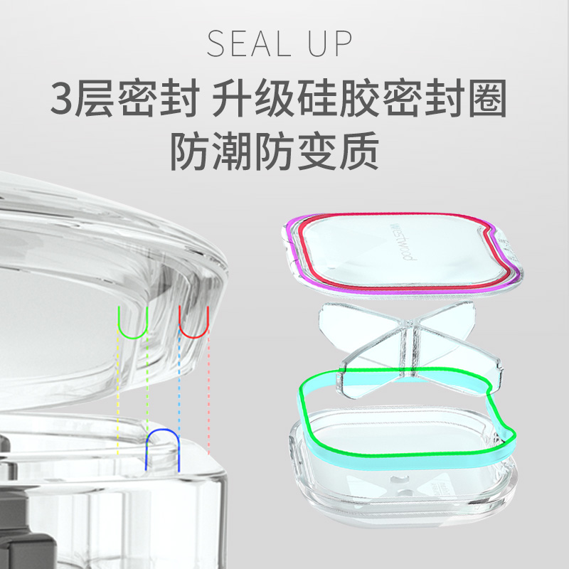 美帮汇药盒便携分装小药丸随身药品收纳小号女迷你密封薬盒子大容量高清大图