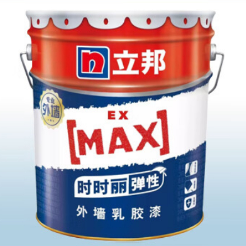 立邦(NipponPaint) 时时丽弹性外墙乳胶漆 防水耐候抗裂外墙面漆水性油漆涂料 白色 20KG/桶(单位:桶)