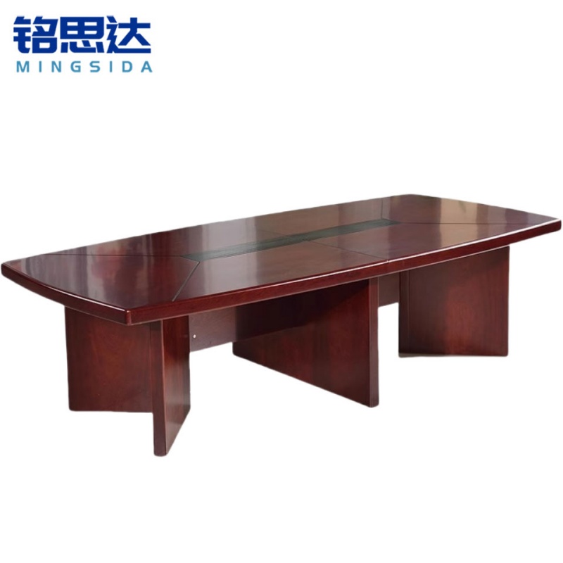 铭思达木质会议桌4000*1600*750mm台