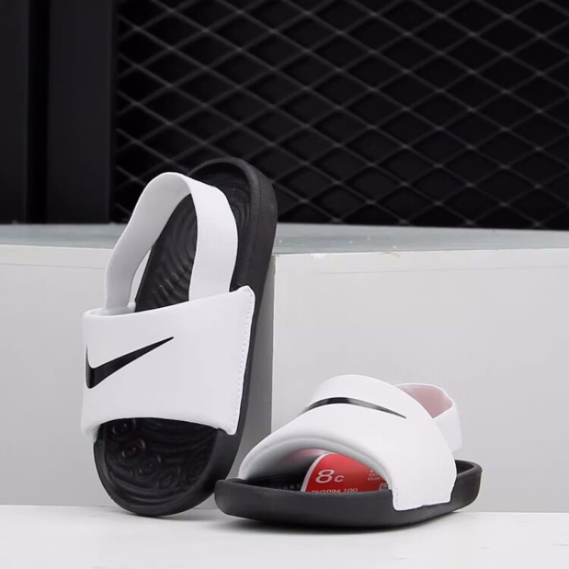 耐克(NIKE)耐克夏季新款童鞋沙滩鞋透气防滑运动凉鞋 BV1094-010 BV1094-100 白色 9C / 26高清大图