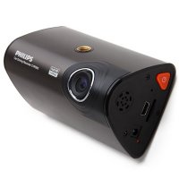 飞利浦(Philips)汽车载行车记录仪CVR500高清1080P大屏3.0触摸一键锁定后视镜无缝循环夜视