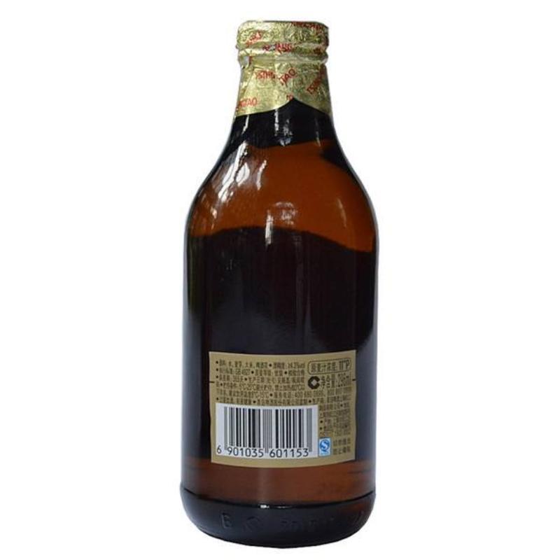 青岛啤酒棕金瓶296ml
