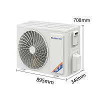 格力 KFR-120TW/(12550S)FNhCaf-B2 风管式 正5P 2级 变频 灰色 30-40m² 冷暖空调