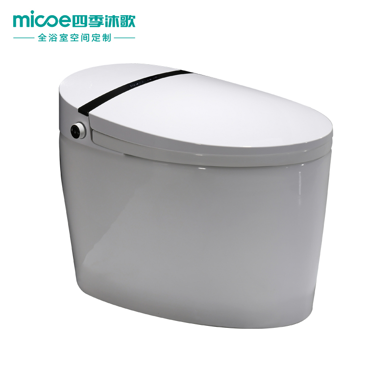 四季沐歌[MICOE]智能马桶一体机多功能座便器全自动冲洗烘干地排虹吸式超漩式智能马桶
