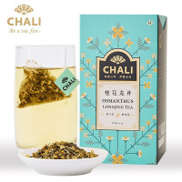 茶里(ChaLi)花草茶 桂花龙井茶绿茶花茶包袋泡茶雨前春茶西湖龙井茶18包36g