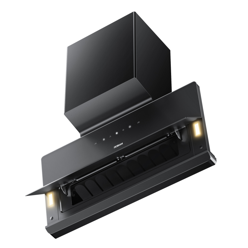 老板 79k5s吸油烟机 侧吸式家用抽油烟机 24立方大风量挥手超薄近吸油