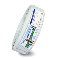 远东电线电缆 BVVB 2*6平方国标家装进户2芯硬护套铜芯电线 白色 100米