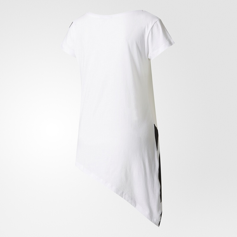 阿迪达斯adidas 三叶草 EQT BLOCK TEE 女子短袖透气舒适上衣BP9300 C高清大图