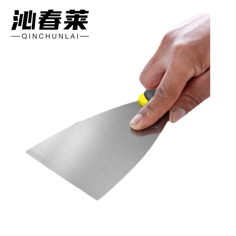 沁春莱双色塑柄油灰刀4寸/100mm/把