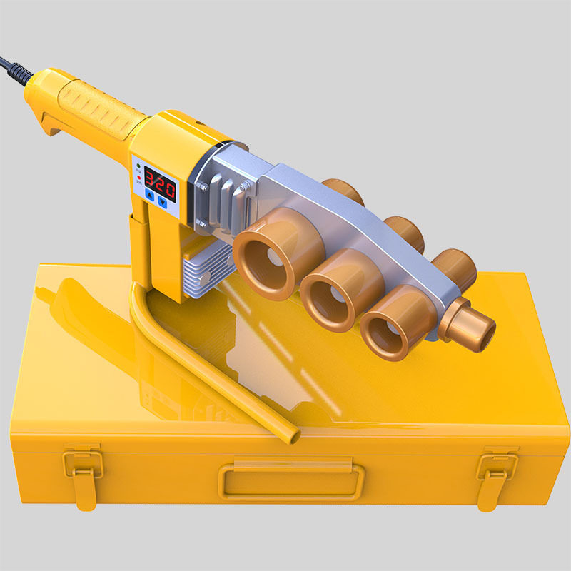 威猛热熔器ppr水管热熔机热容器水电工程焊接机家用模头对接器