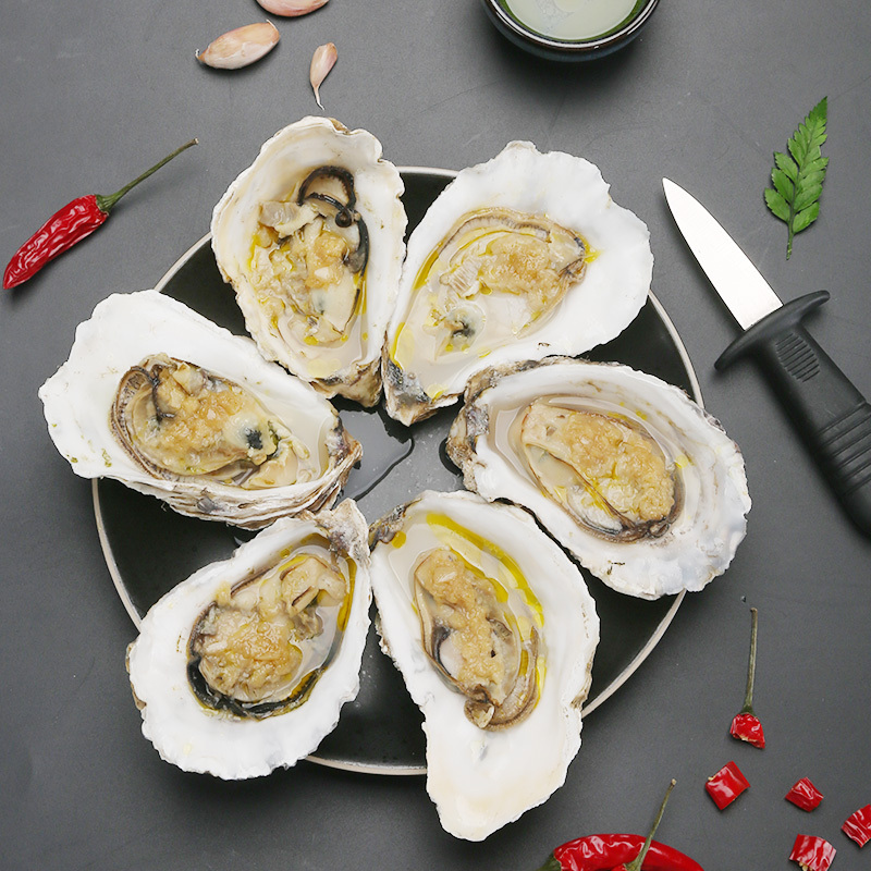 [鲜活]WECOOK 味库鲜活乳山生蚝 海蛎烧烤食材 净4.5斤装200-150g/只(约11-15只)