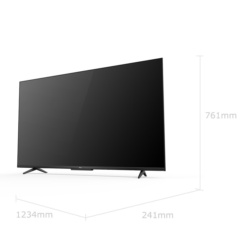 TCL 官方旗舰 55F9 (55英寸)吋 平板电视 超高清4K HDR人工AI智能电视机 全面屏无边框平板电视高清大图