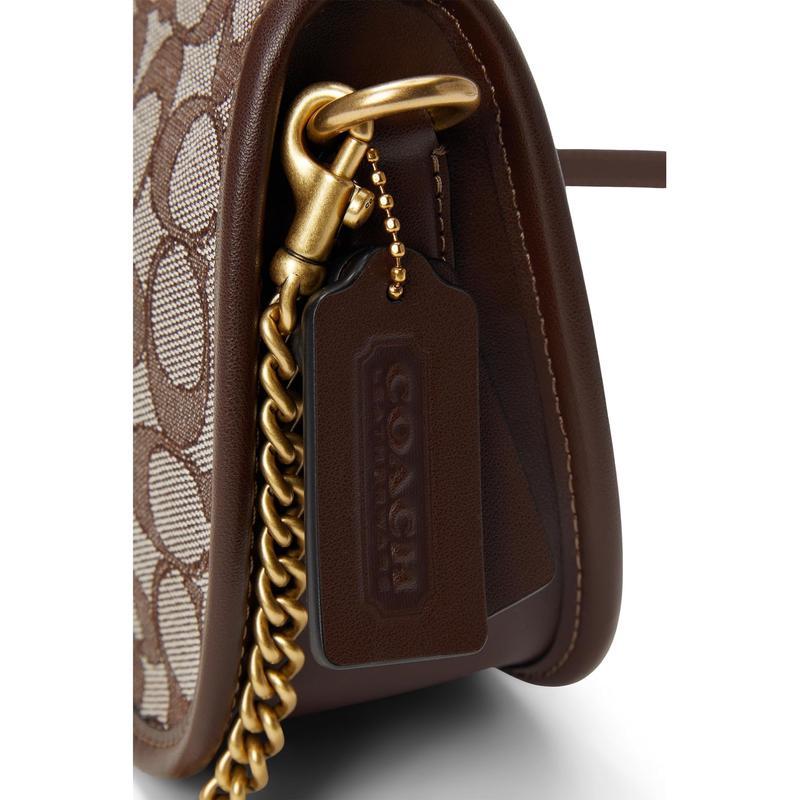 COACH 蔻驰(COACH)女士单肩包斜挎包 Jacquard织纹时尚百搭配饰通勤手提