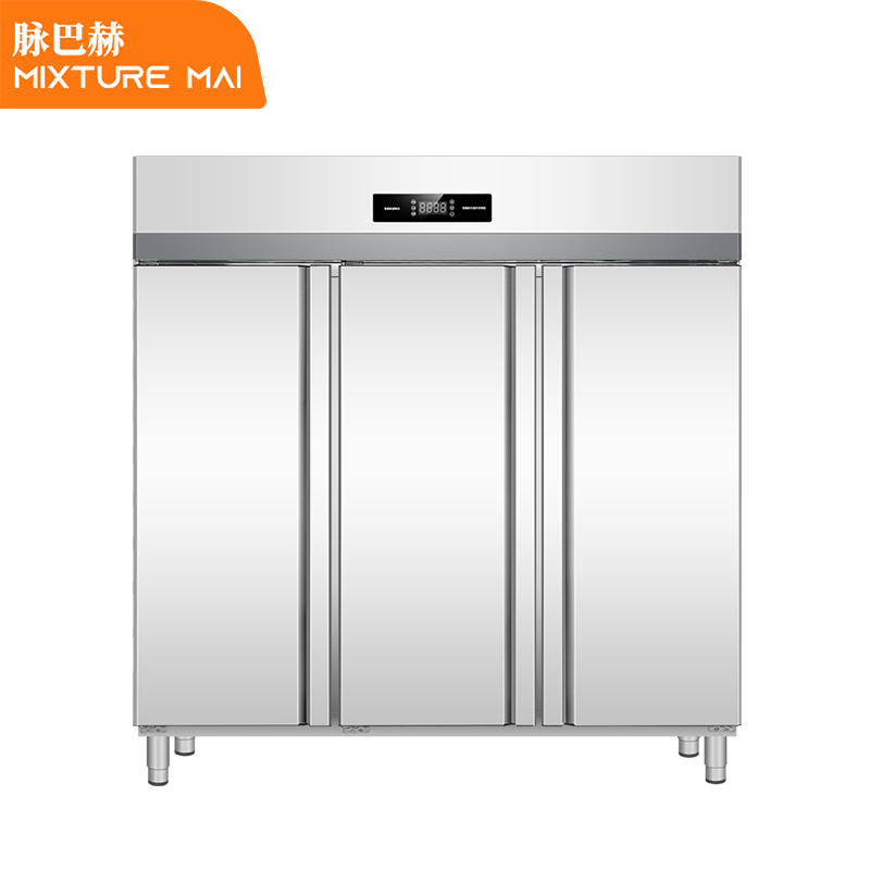 脉巴赫 豪华电脑款商用消毒柜 三门高温热风循环消毒柜 MBH-XDG-K7SS