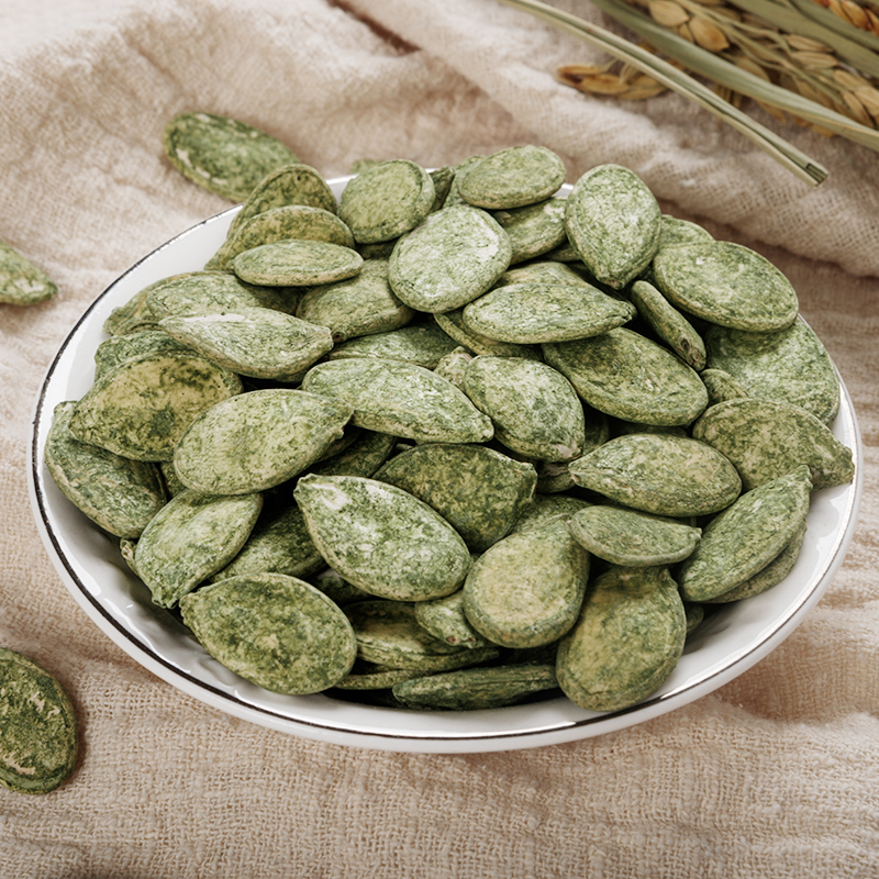 翁财记 绿茶瓜子700g