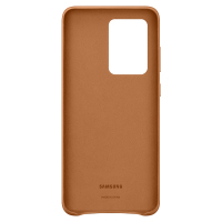 三星(SAMSUNG)S20Ultra 5G原装真皮保护套 S20+ 5G皮质保护壳 手机壳 手机套 防摔后壳