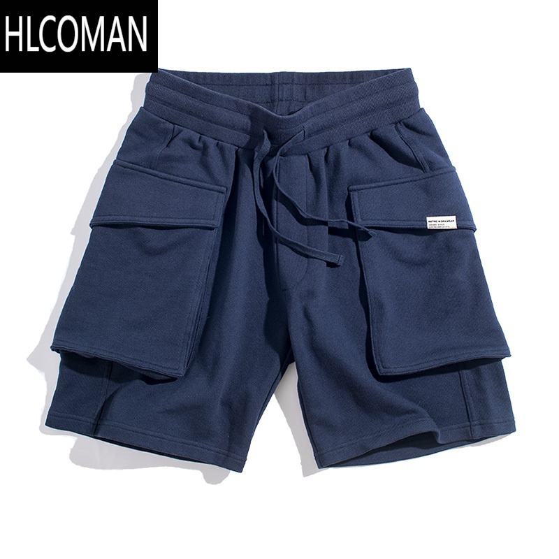 HLCOMAN美式P44棉工装短裤青少年适用直筒型夏季男装工装 青少年适用马裤 美式P44短裤 水洗五分裤