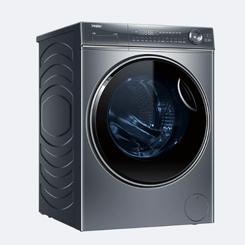 海尔(Haier)洗衣机 家用10kg大容量洗衣机XQG100-BD14376LU1巴赫银 直驱变频单位/台