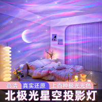 万火北极光星空投影小夜灯满天星卧室灯气氛围情调女高级新款6182
