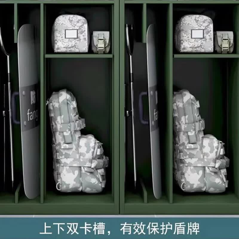 妍苒 营房家具内务柜行军战备柜装备柜单兵装备储物柜物资器材储存物品存放柜 双人军绿色(款式4)高清大图