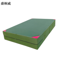 盛桐威 折叠体操垫 体能训练防摔加厚 300*200*30cm海棉有硅防水布