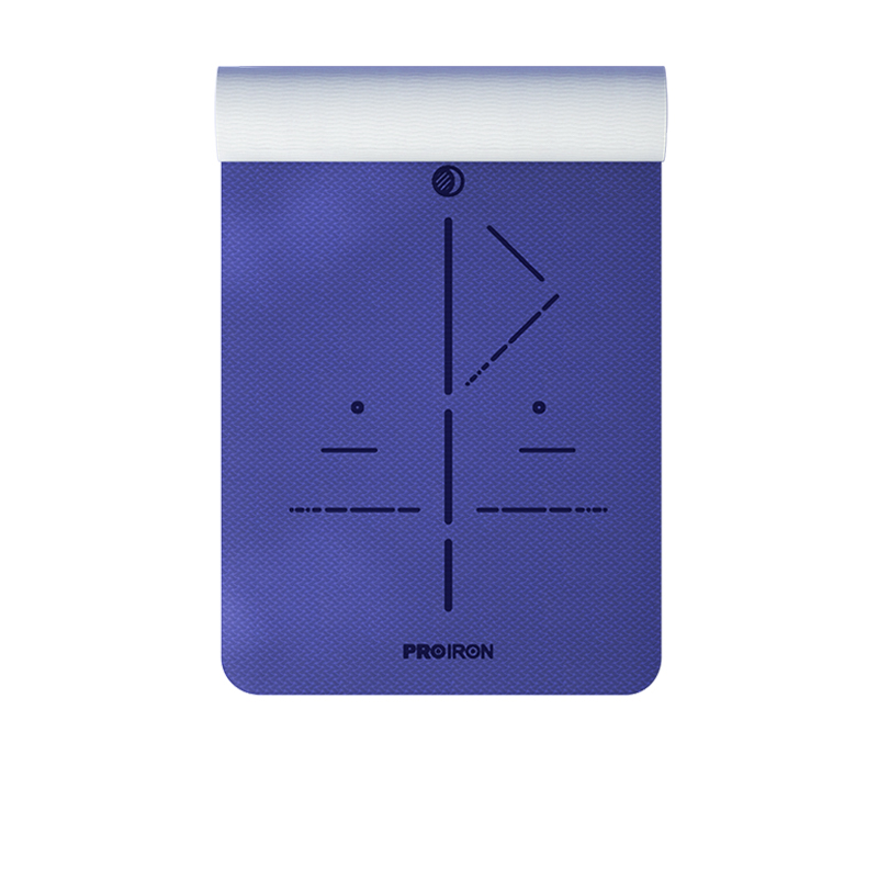 PROIRON普力艾 TPE瑜伽垫1830*800*7mm木槿紫高清大图