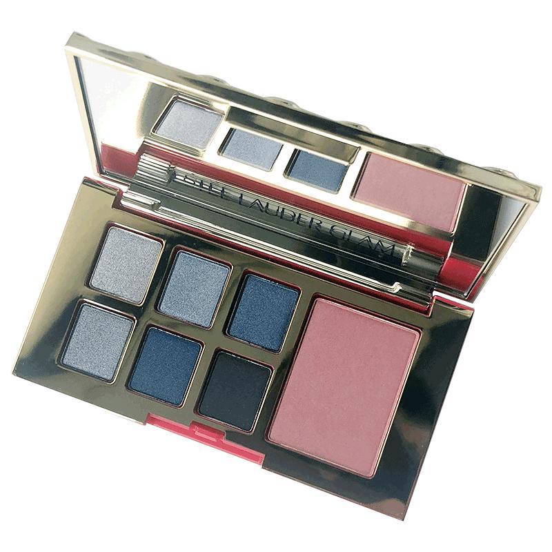 雅诗兰黛esteelauder彩妆盘眼影彩妆盒礼盒六影腮红rebelrose