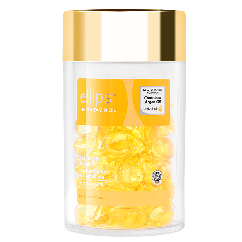 ellips意立诗护发精油胶囊50粒 修护干枯毛躁发烫染受损女摩洛哥护发