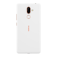 【诺记领劵减+送无线充+指环扣+30天碎屏保】诺基亚(NOKIA) 诺基亚7plus 白色 4GB+64GB 全网通版 移动联通电信 4G手机 双卡双待