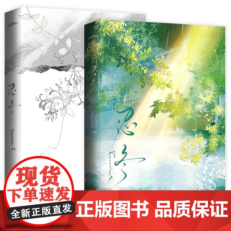 忍冬 Twentine著 超口碑作者Twentine青春救赎代表作忍冬典藏再版来袭 青春校园文学青春文学言情轻小说正版书高清大图