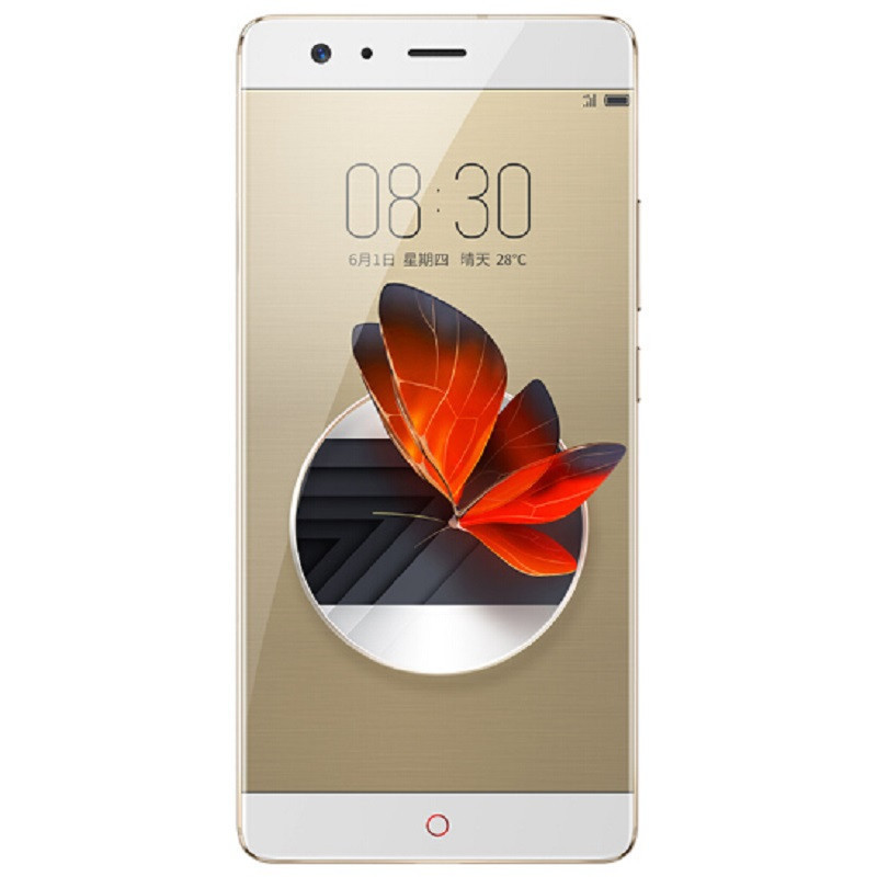 [3期免息]努比亚(nubia)Z17 6GB+64GB 联通移动电信全网通4G手机 旭日金高清大图