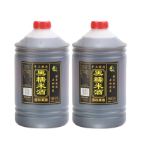 二桶 湘溪手工酿造黑糯米酒干型清爽型国标黄酒2.5L/桶