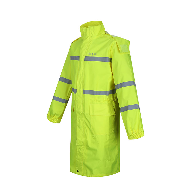 凯圣蓝 KSL-Q466 防水反光雨衣 尺码可选 荧光黄