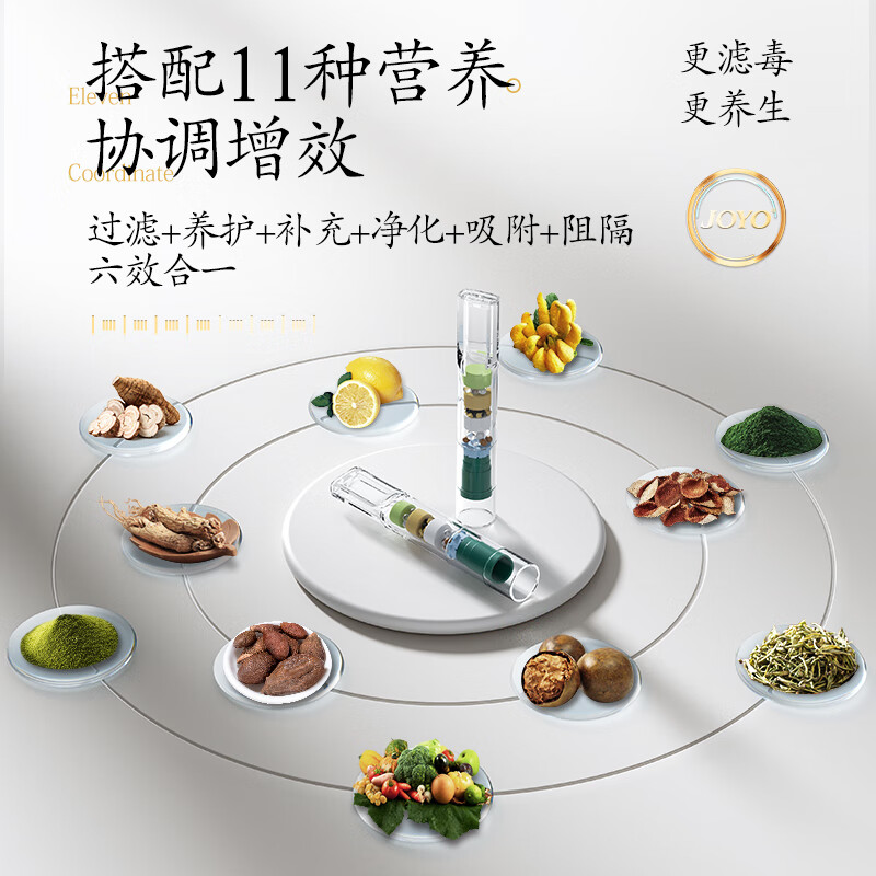 ZOBO中细烟双用 三重过滤一次性抛弃型烟嘴ZB-152 整盒(10支装*12)高清大图