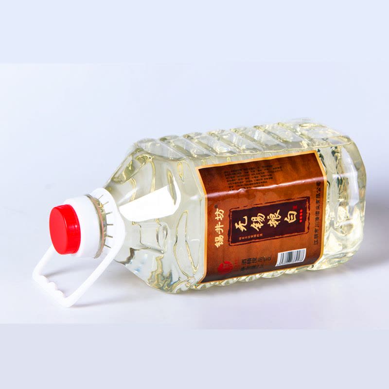 锡井坊无锡白酒无锡粮白浓香粮食绵柔风味桶装白酒2.2L图片