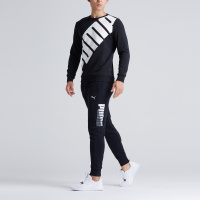 PUMA彪马官方 刘昊然同款常规款男子圆领运动卫衣套头衫 Big Logo 855069